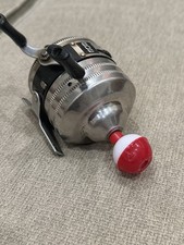 Vintage Zebco 909 Spincast Fishing Reel Made In The USA 60’s 70’s Metal Foot picture
