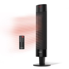 Lasko Ceramic Pedestal Heater with Remote Control: 1500W Adjustable Thermostat picture