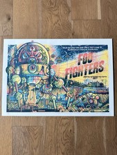 Foo Fighters 2015 Edinburgh Murrayfield Print Drew Millward Artist Proof AP Rare picture