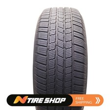 Set of 2 Used 235/60R18 Michelin Defender LTX M/S - 107H - 8.5-9/32 No Repairs picture
