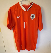 Nike Netherlands KNVB Robben #11 Soccer Jersey Men’s Size M Orange 2008 Jersey picture