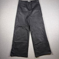 Pistola Lana Jeans Ultra High Rise Black Coated Finish Womens 30 picture