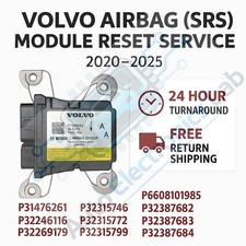 2022-2026 VOLVO XC90 XC60 S60 S90 V60 P32387682 SRS MODULE RESET CRASH CLEAR picture