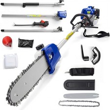 52CC Pole Saw Branch 2 Stroke Gas Powered 16 Ft Triming Height for Tree Trimming picture