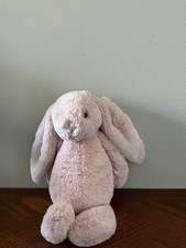 Jellycat ORIGINAL BASHFUL BLUSH BUNNY, Adorable Medium 12