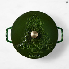 Staub Enameled Cast Iron Pine Tree Braiser, 2.5-Qt picture