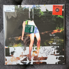Julia Wolf Pressure You've Lost A Lot Of Blood Red SIGNED JACKET/COVER LP VINYL picture