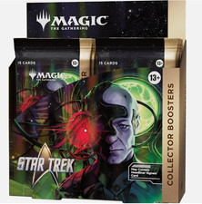 Magic The Gathering TCG STAR TREK Collector Booster Box SEALED - 11/13/26 picture