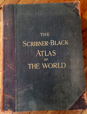 1889 SCRIBNER-BLACK ATLAS OF THE WORLD (Black's General Atlas of the World) picture