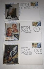 1976 Space Shuttle Skylab Space Hall of Fame Colorado Lot of 3 First Day Issues picture