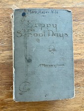 1931 Vintage Book High School Days Ephemera Scrapbook Memory Savannah HS picture