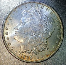 *1888 Morgan Silver Dollar BU UNC picture