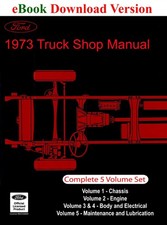 1973 Ford Truck Shop Manual (eBook Download) picture