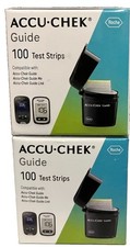 200 Accu-Chek Guide Test Strips~Exp~2/27~3/27~$43.88~FREE SHIP picture