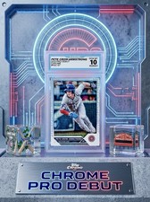 Pete Crow-Armstrong 2003 GEM 💎 MINT 10 Topps Chrome Pro Debut RC (LOW POP)💥 picture
