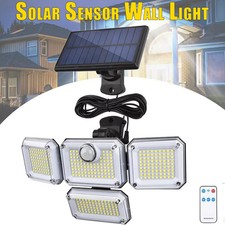 3000LM 333 LED Solar Lights Outdoor Waterproof Motion Sensor Security Wall Lamp picture