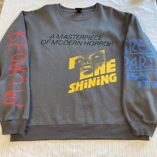 Dumbgood The Shining Sweatshirt Unisex L Front Back & Sleeve Detail picture