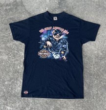 Vintage 1991 Harley-Davidson 3D Emblem The Great American Hog Rare T Shirt XL picture