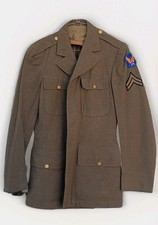 WWII USAAF Named Service Coat - Cpl. Wesley L. Knapp - Caterpillar Club Member - picture