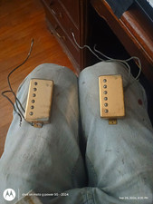 Vintage 1970s Gibson Tarback Super Humbucker Pickups - Gold Set Bill picture