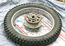 1967 Greeves 250cc Challenger MX OEM REAR RIM SPROCKET  HUB   (SEE BELOW) picture