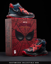 Spider-Man Brand New Day Men's Mid Top Sneaker with Printed Insole & Col. Box picture
