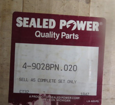 Sealed Power 9028PN .020 Piston Set of 4 (16-A1) picture
