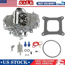 Carburetor 4 Barrel For 4150 Holley Brawler 650 CFM Double-Pumper Electric #17 picture