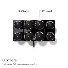 T3 - Volumizing Hot Rollers LUXE | Premium Hair Curler - Open Box never used picture