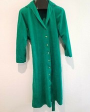 Vintage Derek Rayne by Marianne 3/4 Sleeve Belted Dress Shirt Button Closure picture