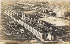 RPPC Lincoln Motor Co Ford Factory Aerial View Detroit MI Postcard c1920s picture