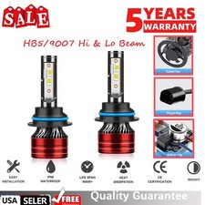 2Pcs 6000k LED Headlight Bulbs HB5/9007 Hi-Lo Beam For Ford Taurus 1992-2007 picture