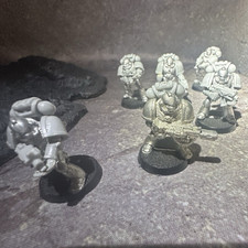 Vintage 40K SPACE MARINE w/ MELTA GUN Firstborn metal KILL TEAM 1992 GW OOP lot picture