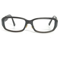 Fendi FS446 207 Brown Woven Leather Gold Logo Eyeglasses Frames 57-17-130 21947 picture