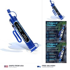 Filters-Clean Survival Water Filter Straw – 0.1 Micron Portable Personal Wate... picture