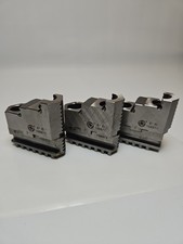 Bison 156871 2 Piece Jaws 3-Jaw Set Lathe Chuck Hard Top Jaws picture