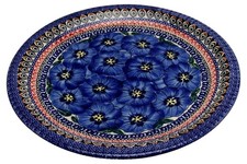 Polish Pottery Dinner Plate 10.75