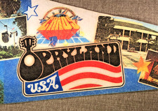 VTG Opryland SOUVENIR Pennant Flag - NASHVILLE TENNESSEE-DEFUNCT AMUSEMENT PARK picture