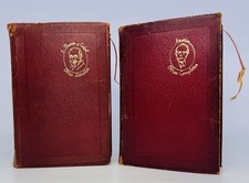 Azorín & Ramón y Cajal Obras Completas 2 Aguilar Leather Vintage Spanish Books picture