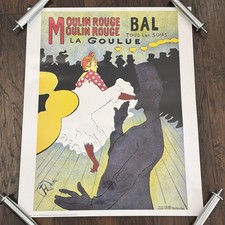 Henri de Toulouse-Lautrec’s Moulin Rouge Poster Laminated picture
