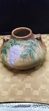 Rosevile Pottery Wisteria with paper label on bottom picture