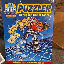 Rare Tonka GoBots Puzzler Renegade Robot Giant MPN 7248 Vintage 1985 w/ Instruct picture