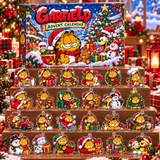 Rare Garfield Christmas Calendar 2026 Christmas Countdown  Advent Calendar GN231 picture
