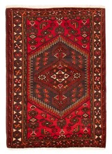 Traditional Vintage Hand-Knotted Area Rug 3'7