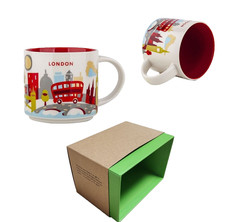 Starbucks London City Series You Are Here Collection Collector's Coffee Mug 14oz picture