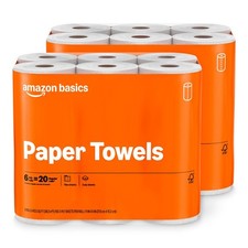 2-Ply Flex-Sheets Paper Towels, 12 Rolls = 40 Regular Rolls, 150 Sheets/Roll, Ev picture