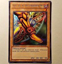 Yu-Gi-Oh Left Leg of the Forbidden One LCYW-EN303 Secret Rare Foil 1st Ed picture