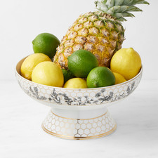 NEW Honeycomb Porcelain Fruit Bowl- Freeship No Import Fee picture
