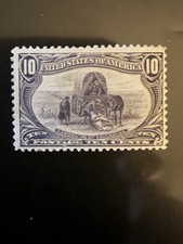 U.S. Stamp #290 10  Cent Grey Violet 1898 Trans-Mississippi Exposition Mint picture