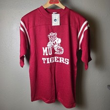 True Vintage Missouri Tigers 70s 80s Shirt Medium NWT Rare NCAA collegiate picture